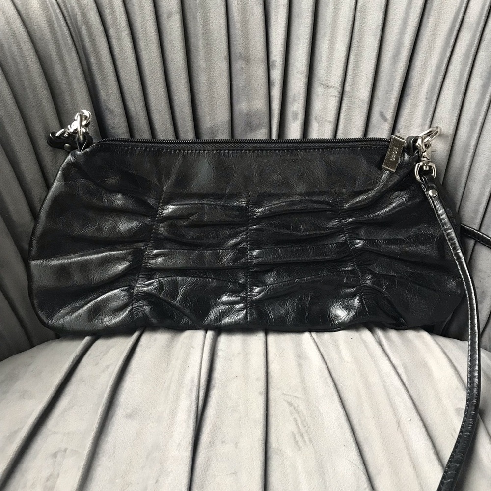 HOBO NWOT Black Leather Shoulder Bag